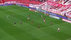 Alarcón es protagonista en uno de los mejores goles de la fecha en Argentina: asistencia brillante