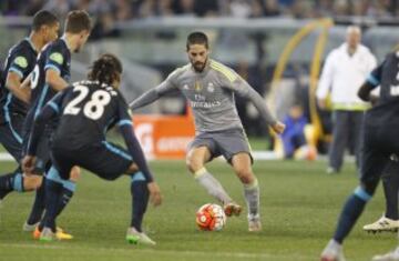 Isco, fundamental en la victoria madridista ante el Manchester City. 