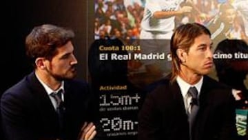 <b>CAPITANES AL MANDO. </b>Casillas, Ramos y Raúl se dirigieron a sus compañeros en el vestuario.