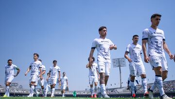 during the 11th round match between Pumas UNAM and Tijuana as part of the Torneo Clausura 2024 Liga BBVA MX at Olimpico Universitario Stadium on March 10, 2024 in Mexico City, Mexico.