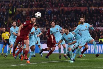 3-0. Kostas Manolas marcó el tercer gol.