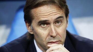 El entrenador de España Julen Lopetegui.