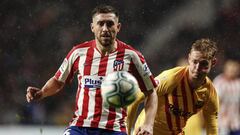 Héctor Herrera y el Atlético no pudieron contra el Barcelona