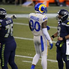 Michael Brockers espera que Russell Wilson salga de Seahawks