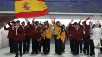 As&iacute; desfil&oacute; Espa&ntilde;a en Sochi