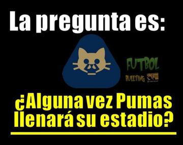 Los mejores memes del partido suspendido entre Pumas y Celaya