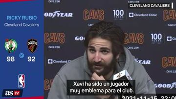 Así de claro: escuchen a Ricky hablar de Xavi