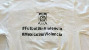 Después de la trifulca, los árbitros utilizarán esta playera.