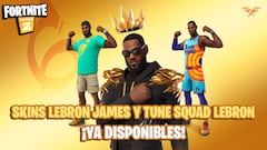 Fortnite: skins LeBron James y Tune Squad LeBron ya disponibles; precio y contenidos