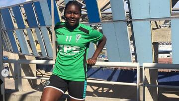 "Me vine de Colombia sola con mi mamá": el duro camino de la nueva promesa de la Sub 20