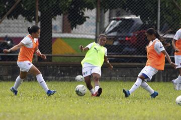 El entrenamiento de Independiente Medellín de cara a la segunda jornada de la Liga Femenina BetPlay ante Orsomarso tras caer en el debut frente a Atlético Bucaramanga.