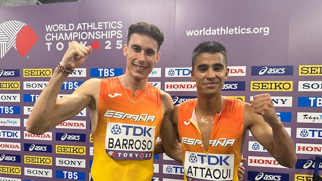 Golpe en la mesa de Attaoui y Barroso: victorias en sus series de 800