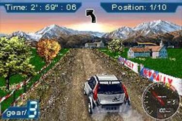 Un nuevo juego de rally llegará a Game Boy Advance
