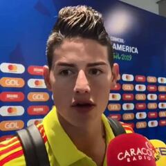 James se refiere a su futuro y habla del Real Madrid