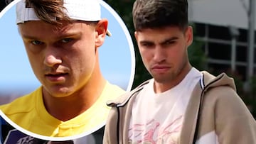 La frase de Alcaraz sobre Rune por la que le dejó de seguir en instagram