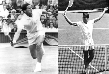 En 1963 ganó Roland Garros en la categoría de dobles, formando pareja con el australiano Roy Emerson.