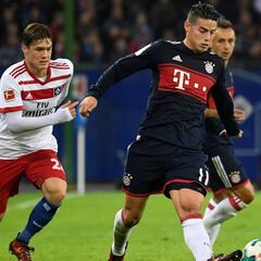 Heynckes: "James estará en la convocatoria frente a Leipzig"