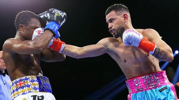 Después de vencer a Isaac Dogboe para quedarse con el título de las 126 libras de la OMB, Robeisy Ramírez apunta al mexicano 'Venado' López como posible rival.