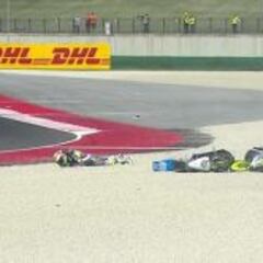 Navarro acabó en el hospital: "A ver si mañana puedo correr"