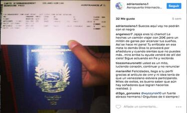 Prensa venezolana: la actuaci¨®n de Solano fue "cantinflesca"