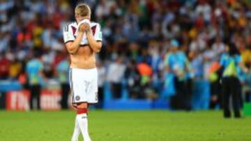 Kroos, emocionado tras la final.