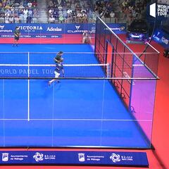 Fue tanto que dejó a la grada en silencio: vean la barbaridad de punto de pádel