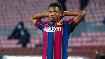 Barça forward Ansu Fati hints at year-long injury absence
