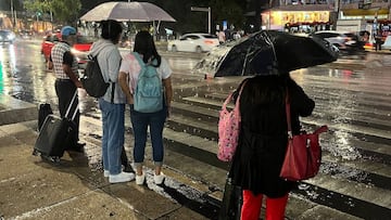 Fuertes lluvias en CDMX: activan alerta amarilla y naranja en alcaldías