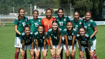 El tricolor femenil sub-17 que asistirá a la Copa del Mundo, Uruguay, 2018 de esta categoría, ya se encuentra concentrado en el CAR previo a la gira que dará por USA.
