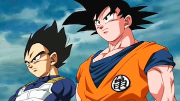 Dragon Ball Vegeta vs Goku