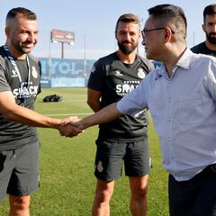 Chen pone a prueba con Diego Martínez su ‘modus operandi’