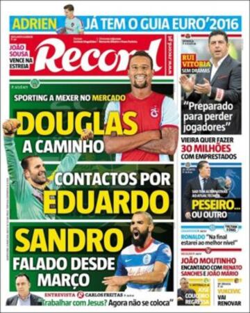 Portadas de la prensa mundial