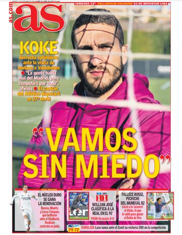 Las portadas de AS de diciembre