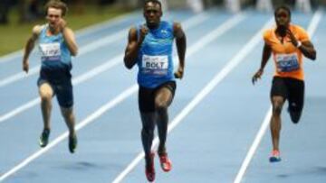 Usain Bolt en su última prueba de 100 metros, celebrada el 23 de agosto del año pasado, en Varsovia.
