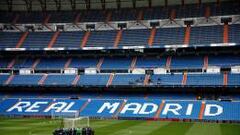 El Wolfsburgo se entrenó en el Bernabéu.