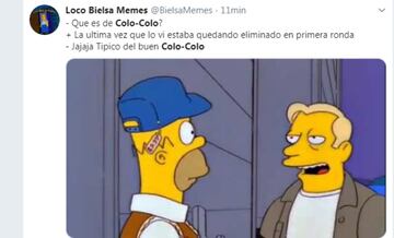 La eliminación de Colo Colo ante Católica de Ecuador provocó una amplia reacción en las redes sociales. Salas, Paredes los protagonistas.