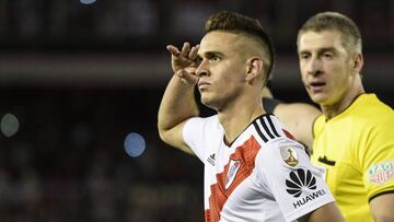 Rafael Santos Borré habló del presente de River Plate tras las dos derrotas en la Superliga.