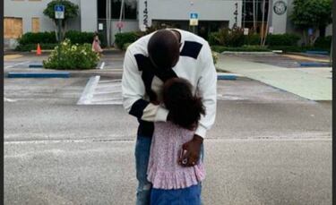 Enner Valencia viajó a USA a para reencontrarse con su hija