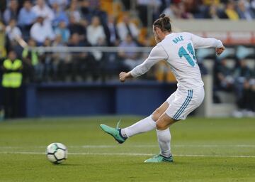 0-1. Gareth Bale marcó el primer gol. 