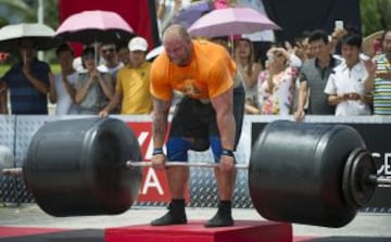 Las imágenes del Hombre Más Fuerte del Mundo