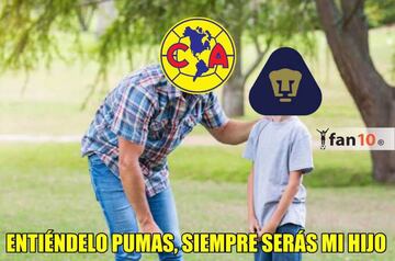 Los memes de la semifinal entre América y Pumas