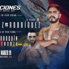 Naciones MMA desvela la primera tarjeta de su historia