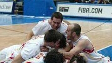 <b>CAMPEONES.</b> El gran mundial realizado por la selección española, proclamada finalmente campeona del mundo, ha llevado a varios de sus jugadores a optar al premio.