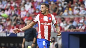 Sa&uacute;l, durante el Atl&eacute;tico-Elche