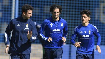 18/05/21 ENTRENAMIENTOS REAL OVIEDO
ARRIBAS ENTRE NIETO Y BORJA SUAREZ