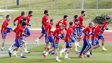 22/03/17 ENTRENAMIENTO SELECCION ESPAÑOLA
GRUPO