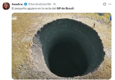 El agujero lleno de memes del GP Brasil 