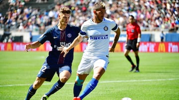 El futbolista turco, Caner Erkin, durante su etapa en el Inter de Mil&aacute;n.