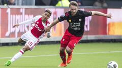 Justin Kluivert: "Sueño con el Barça, pero idolatro a Cristiano"