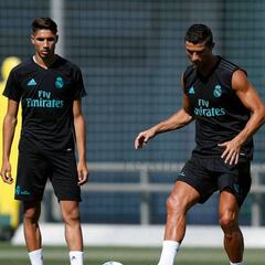 Última sesión de Zidane antes del Clásico: sólo faltó Vallejo